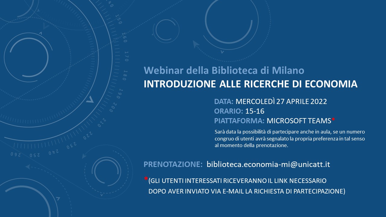 immagine locandina webinar 27 aprile