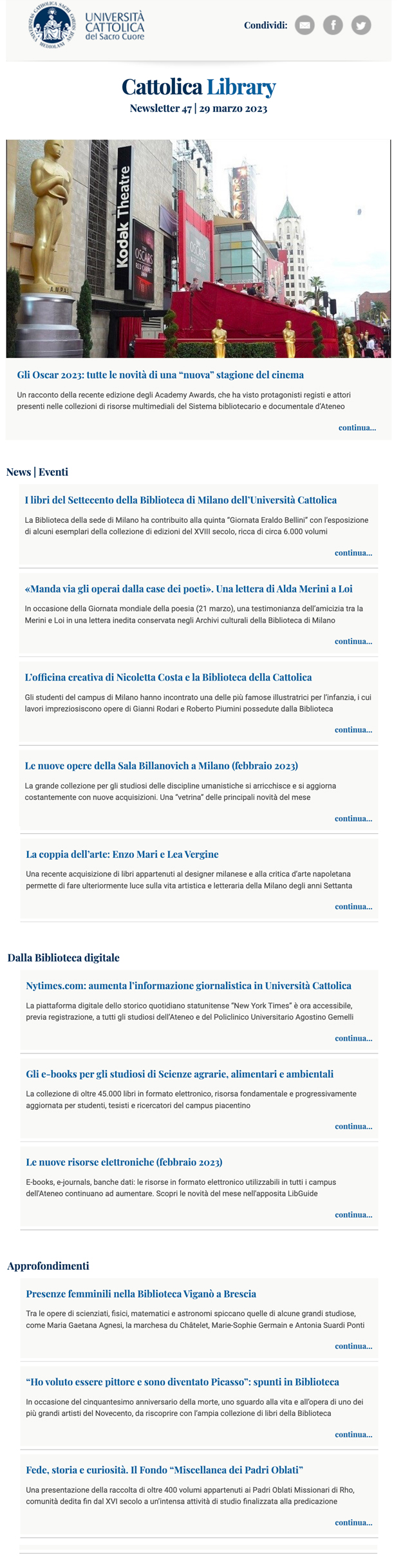Screenshot Cattolica Library 47 