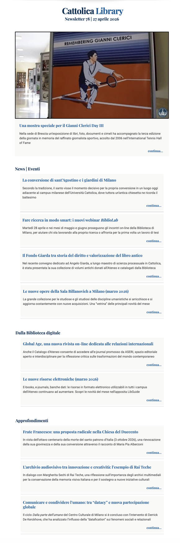 Screenshot Cattolica Library 78