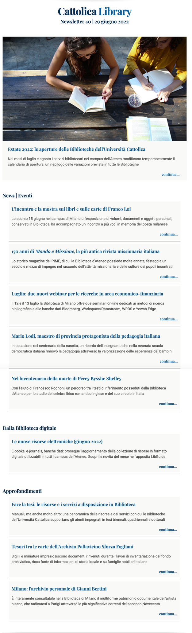 Screenshot Cattolica Library 40