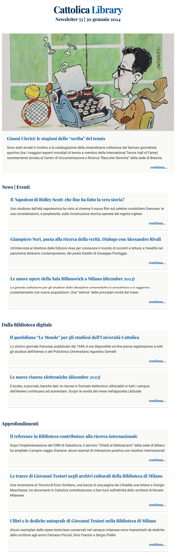 Screenshot Cattolica Library 55 