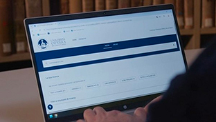 screensot nuovo opac accessibile