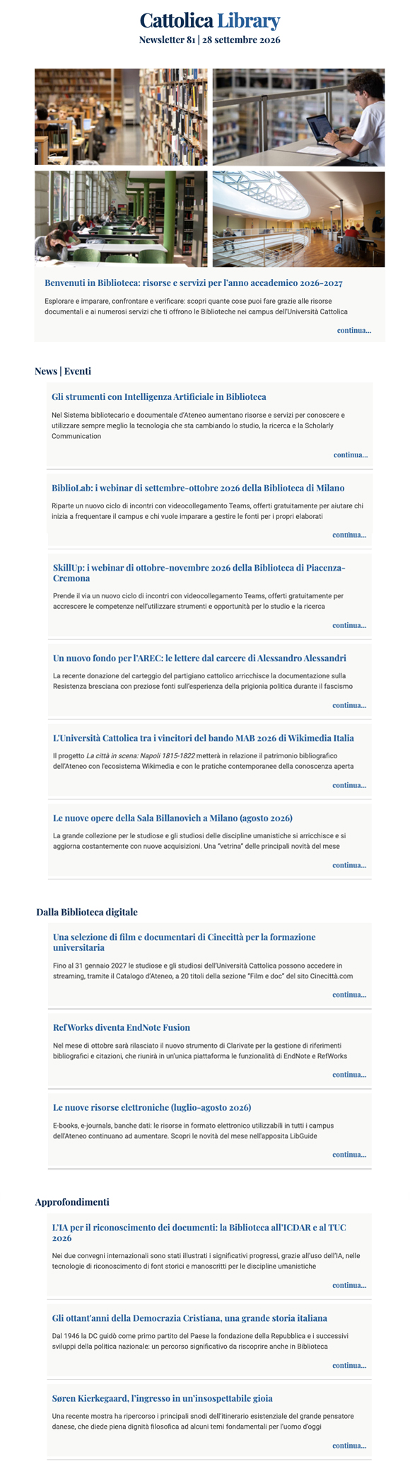 Screenshot Cattolica Library 81